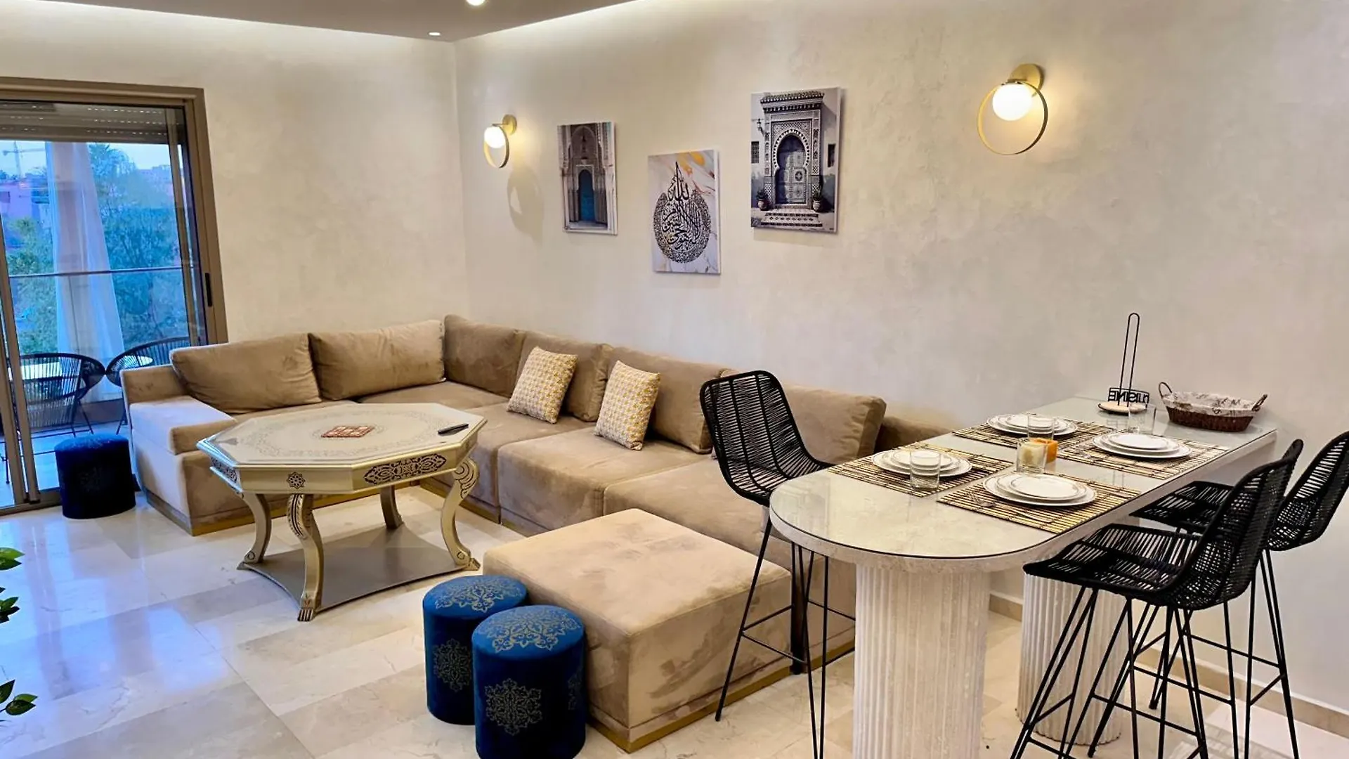 Pearl Garden Appart 2 Chambres Luxe Cosy Moderne Marrakesh Morocco